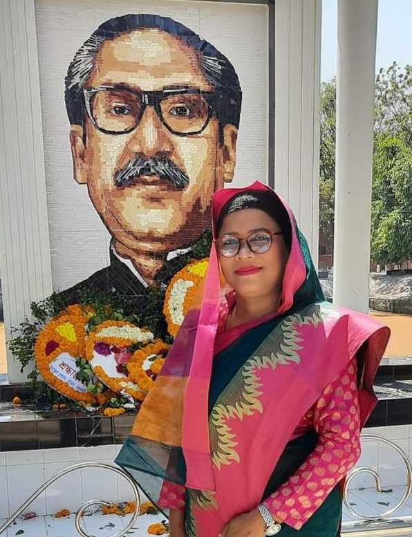 জাতির জনক বঙ্গবন্ধু শেখ মুজিবুর রহমানের জন্মদিন উপলক্ষে গভীর শ্রদ্ধা জানিয়েছেন সোনিয়া সরদার