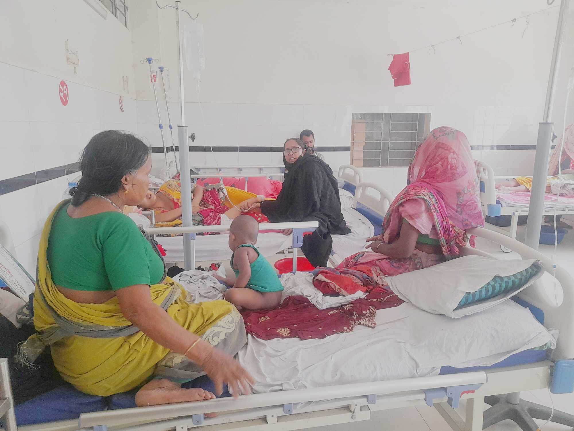 ভাঙ্গায় প্রচন্ড তাপদেহ শিশুদের ডায়রিয়া ও নিউমোনিয়ার প্রকল্প  