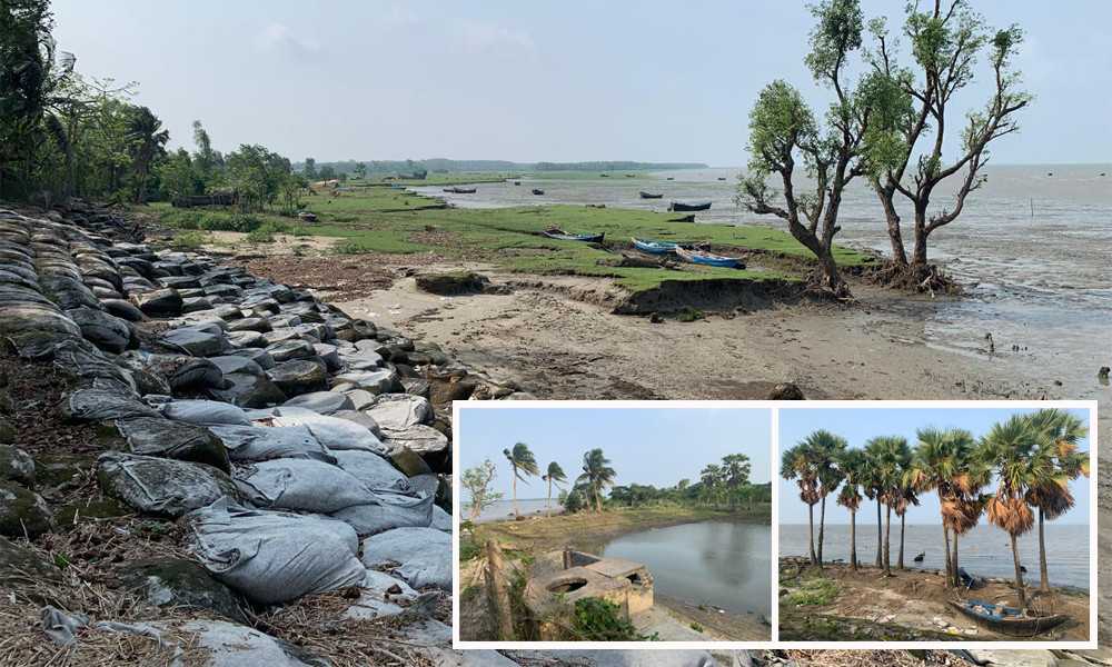 ভাঙা বাঁধে শঙ্কা, ‘মন্তা’ নিয়ে আতঙ্কে উপকূলবাসী