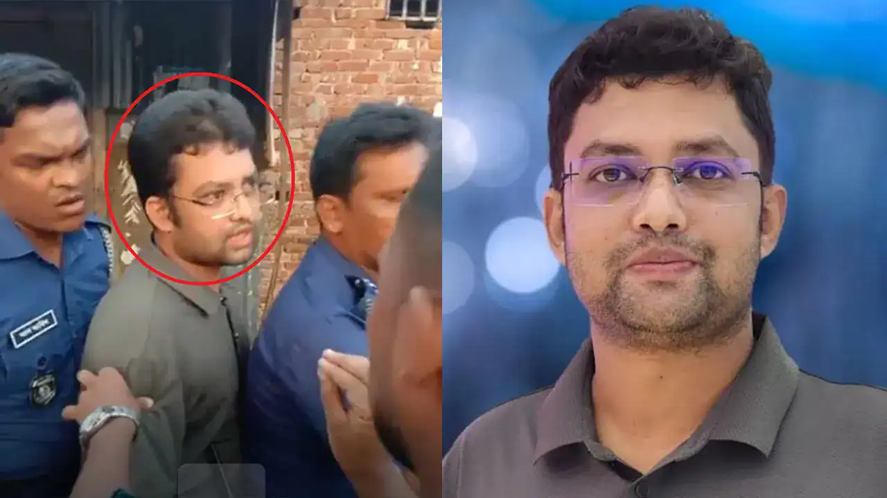 ছাত্রলীগ নেতা টয়লেট নাঈমকে পুলিশে দিল ছাত্রদল