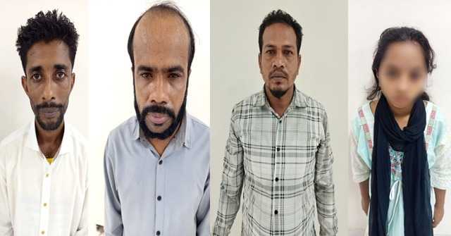 বরিশাল নগরীতে জাল টাকা ও বিপুল পরিমাণ ইয়াবাসহ আটক ৪