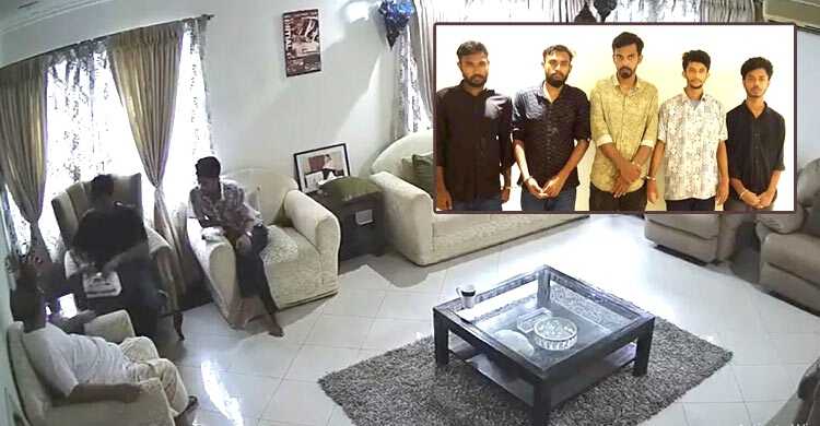 সমন্বয়ক পরিচয়ে সাবেক এমপি শাম্মীর বাসায় ৫০ লাখ টাকা চাঁদা দাবি,আটক ৫