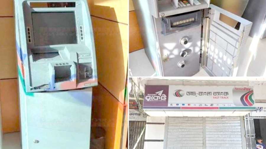 পটুয়াখালীতে একই রাতে এটিএম বুথ ও দুই দোকানে ডাকাতি