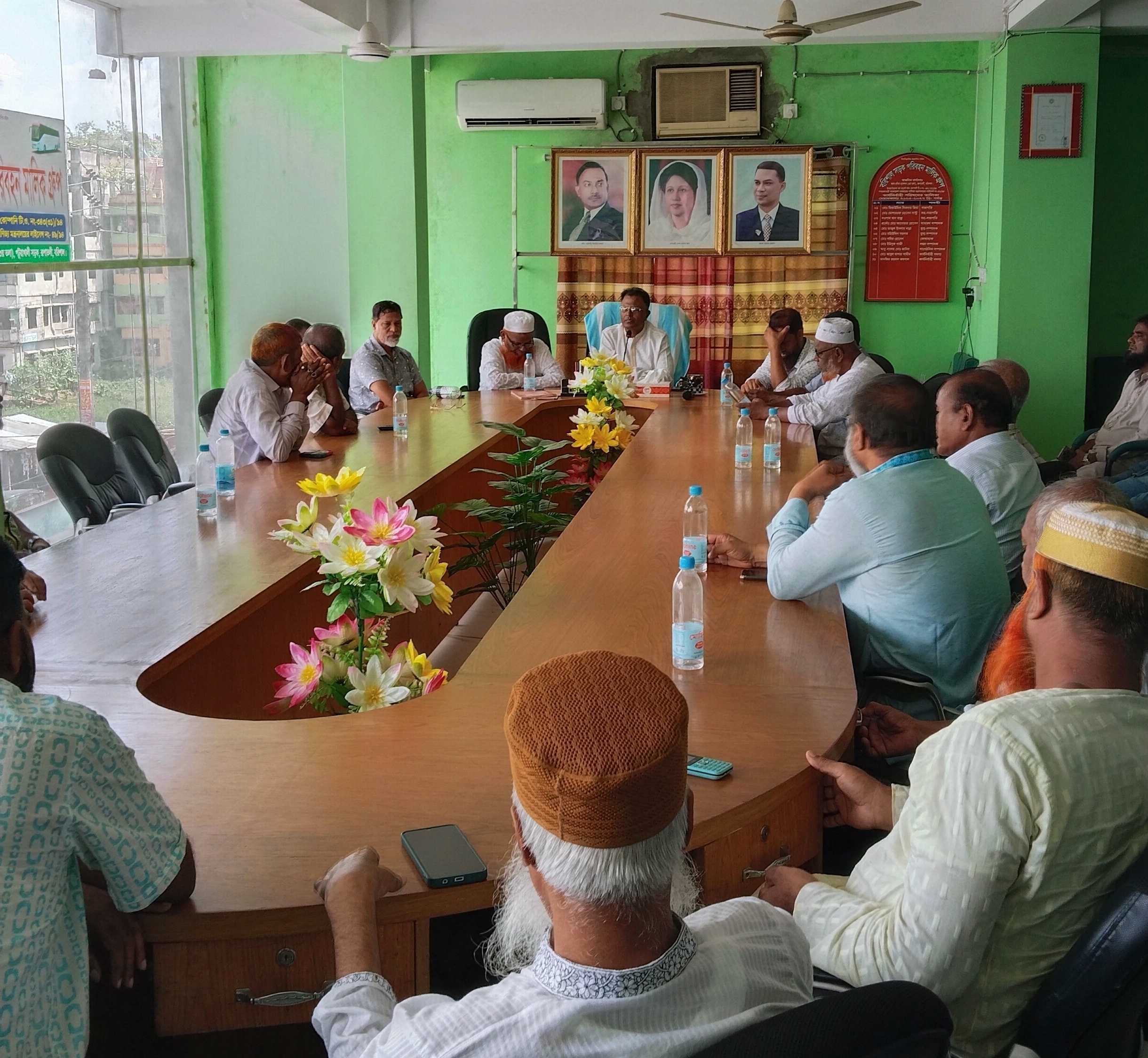 দক্ষিন -পশ্চিমাঞ্চলের যাএীদের সেবার মান বৃদ্ধিতে জিয়া উদ্দিন সিকদার’র জরুরী সাধারণ সভা