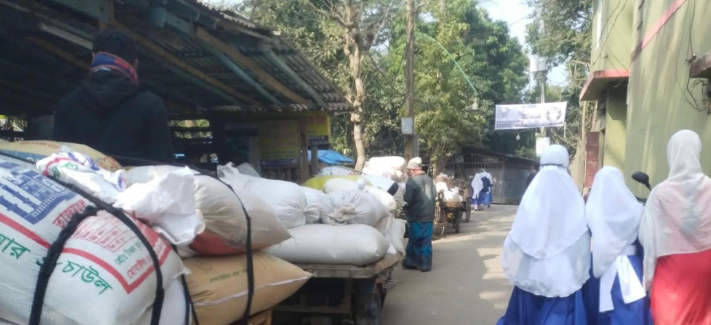 উজিরপুরে শিক্ষা প্রতিষ্ঠানের মাঝখানে অটো রাইস মিল, পরিবেশ দূষণে অতিষ্ঠ এলাকাবাসী