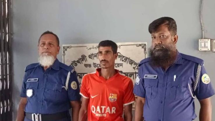 কাউখালীতে কাঠের ডাসার আঘাতে মায়ের মৃত্যু, ছেলে গ্রেপ্তার