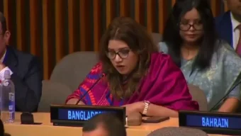 ফিলিস্তিন রাষ্ট্র প্রতিষ্ঠায় বাংলাদেশের সমর্থন পুনর্ব্যক্ত করলেন শামা ওবায়েদ