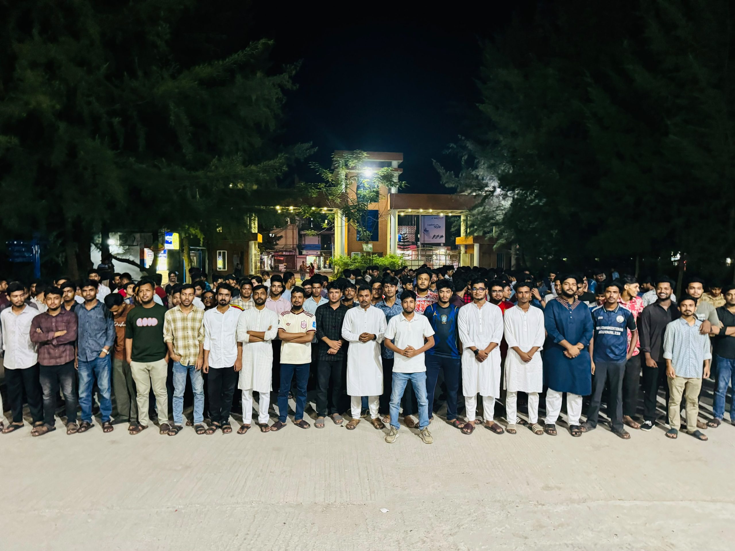 মাদক, আওয়ামী লীগ-ছাত্রলীগের নৈরাজ্য ও জামায়াত-শিবিরের অনলাইন গুজবের বিরুদ্ধে ববি ছাত্রদলের বিক্ষোভ