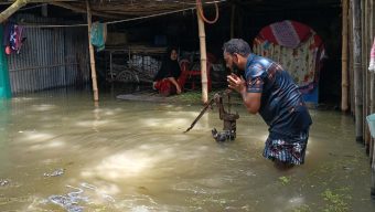 ২২ ঘণ্টা পদ্মার পানি স্থির, তবু পানিবন্দী ৪৩৫০ পরিবার