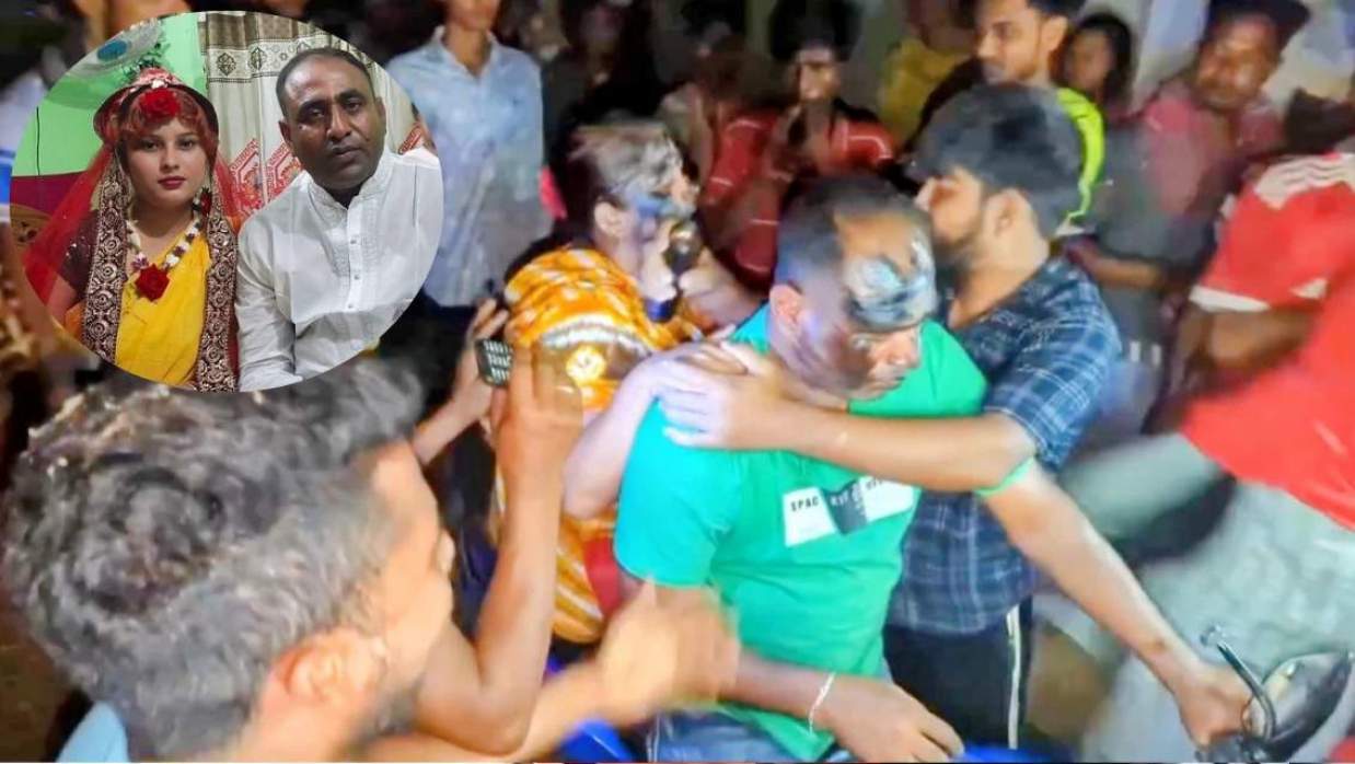 চুন-কালি মেখে মাসুদ ও তার শ্যালিকাকে রাতেই গ্রাম থেকে বের করে দেওয়ার অভিযোগ
