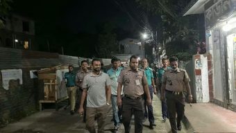 মাদক ও কিশোর গ্যাং এর দৌরাত্ম্য নিরসনে কাউনিয়া থানার আকস্মিক সাঁড়াশি অভিযান