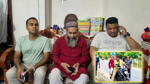 প্রধানমন্ত্রীর নির্দেশে সেই শিক্ষককে বাসায় পৌঁছে দিল পুলিশ!