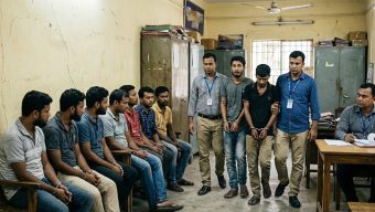 থানায় ৮ চোরের সঙ্গে দেখা করতে এসে গ্রেপ্তার আরও ২ চোর