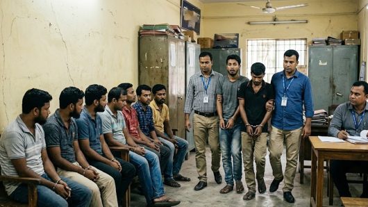 থানায় ৮ চোরের সঙ্গে দেখা করতে এসে গ্রেপ্তার আরও ২ চোর