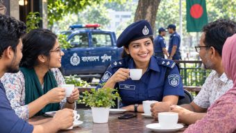আজ পুলিশের সঙ্গে এক কাপ কফি খাওয়ার দিন